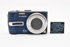 ★美品★パナソニック Panasonic DMC-TZ3 ブルー★ LL22#4660