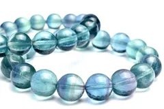 レイヤー ブルーフローライト　9mm　ブレスレット 1個売り パワーストーン 天然石 _BG4794-9