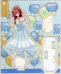 【中古】アクリルスタンド・アクリルパネル 中野三玖 アクリルスタンド 「DMMくじ 映画 五等分の花嫁～アニメ放送から5周年記念パーティー～」 B-3賞