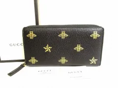 ⚪︎美品GUCCI グッチ アニマリエ ビー スター ジップラウンド