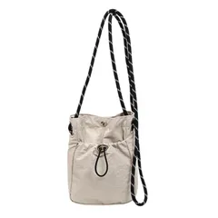 [FARFADET] スマホ ショルダー 携帯 ポシェット ミニ ポーチ ポケット サコッシュ 男女兼用 縦型 メンズ レディース 軽量 (ホワイト) [ホワイト]