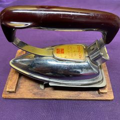 昭和レトロ　ベビーアイロン　ナショナル　昭和家電