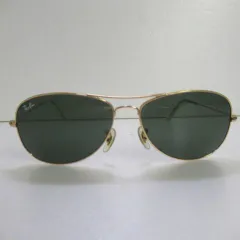 Ray-Ban　レイバン　COKPIT　コックピット　001　RB3362 　ゴールド　グリーン　ケース付　中古　used　サングラス　メンズ　ユニセックス　人気　定番　R642