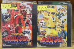 DVD 忍者戦隊カクレンジャー 全10巻 ※ケース無し発送 レンタル落ち 