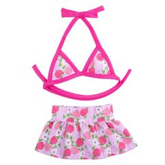 新品 MEIAOJIA 犬服 水着 果物 猫 水泳着 犬猫用 ビキニ 入浴ドレス ビーチの服 ドッグ 猫服 ペット用 夏用 超小型犬 小型犬 可愛い 水泳用 子犬 子猫 ペットビキニ 桃 もも M