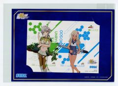 SEGA 칸코레 아케이드 오리지널 상품 선물 캠페인 칸무스 디자인 스티커 C(운룡개, 로500) 한정