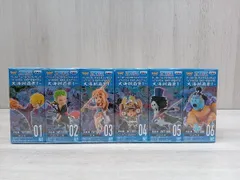 [全6種セット]バンプレスト ワンピｰス ワｰルドコレクタブルフィギュア -WT100記念 尾田栄一郎描き下ろし 大海賊百景1- ワンピｰス
