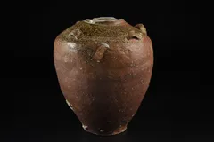 古い大壺花入花器壺古備前？古信楽？古常滑？茶壺信楽古信楽壺茶道具　当時物 2025年最新】Yahoo!オークション -古 信楽 壺(陶芸)の中古品