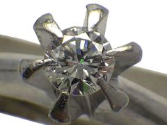 ダイヤモンドリング Pt900 4.6g 11.5号　Jewelry Dia0.22ct Ring
