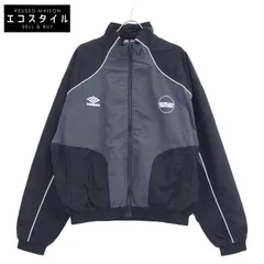 BOILERROOM × UMBRO - ストライプ ジャージ セットアップ M UMBRO（アンブロ）の「BOILER ROOM × UMBRO / Zip Pant Black