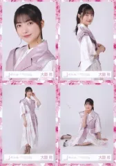 【中古】生写真(乃木坂46) ◇大園玲/櫻坂46ランダム生写真【「W-KEYAKI FES.2022」ライブ ピンク衣装】 4種コンプリートセット