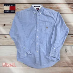 ⭐️Tommy Hilfiger⭐️ 【人気カラー】ロゴ刺繍シャツ S1021