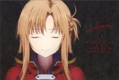【中古】ポストカード アスナ(涙/文字赤) エンディングイラストポストカード 「劇場版 ソードアート・オンライン -プログレッシブ- 冥き夕闇のスケルツォ」 10週目来場者特典