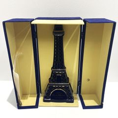 ▼Denis Mounie NAPOLEON ドゥニムニエ ナポレオン エッフェル塔 陶器ボトル 観音開き 箱付き 700ml 40% 重量約1348g ブランデー 古酒▼L100680
