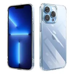 seninhi 対応 iPhone 13 Pro ケース 四隅?化保護 iPhone13Pro カバー TPUカバー 液晶 スマート いpほね13プロ TPUカバー アイフォン13pro 保護ケース 保護カバー 日本AGC旭硝子 【 高い透明度 黄変しにく 1