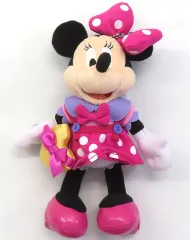 【中古】ぬいぐるみ ミニーマウス(トゥーンタウン) ぬいぐるみバッジ 「ディズニー」 東京ディズニーリゾート限定