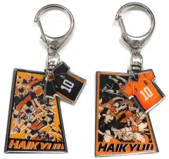 【中古】雑貨 3-B-2 1st＆2nd ユニフォームキーホルダー!! 「ハイキュー!!」 週刊少年ジャンプ 2017夏 キミが主役のジャンプ夏祭り開催!超豪華グッズプレゼント!! 当選品