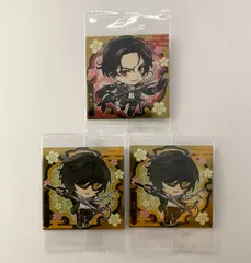 【未開封】 刀剣乱舞 桑名江 豊前江 にふぉるめーしょん ウエハース シール 3枚セット 【まとめ売り】