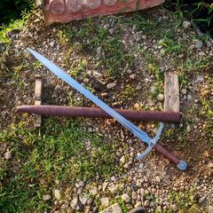 【１2０ｃｍ】十字刃美術刀 模擬刀 工芸品模造刀 西洋剣 中世ヨーロッパ風 西洋剣 十字軍剣