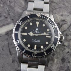 ロレックス サブマリーナ セリフダイアル Ref.5513 1978年 アンティーク ヴィンテージ時計 自動巻 ROLEX SUBMARINER ブラックダイヤル 黒文字盤