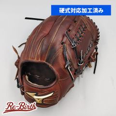 【硬式対応アップグレード済 (高校野球対応)】 ミズノ 硬式グローブ / 内野手用 型付け済み (mizuno グラブ) [WE1307b]