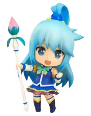 【中古】フィギュア ねんどろいど アクア 「この素晴らしい世界に祝福を!」