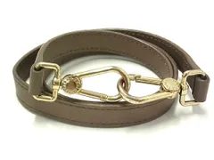 ■美品■ FURLA フルラ レザー バッグ用 ショルダーストラップ 肩掛け 斜め掛け レディース グレージュ系 BD9633