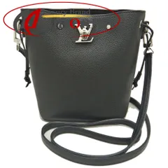 【極美品】ルイヴィトン ナノ ロックミー バケット ノワール ショルダーバッグ LOUIS VUITTON】ルイヴィトン『ナノ ロックミー バケット