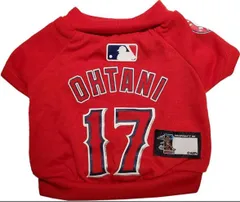 MLB(エムエルビー) LOS ANGELES ANGELS 犬 大谷　背番号１７