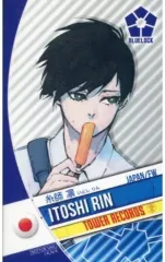 【中古】キャラカード 糸師凛(白背景) 名刺サイズカード 「ブルーロック 初原画展 BLUE LOCK EXHIBITION inタワーレコード」 対象商品購入特典