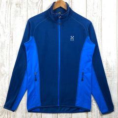 【Men's XS ブルー系】 Haglofs ( ホグロフス ) コア ジャケット Core Jacket ポリエステル International Men's  フリース アウター ジャケット トップス ウェア