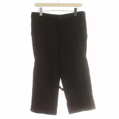 コムデギャルソンブラック COMME des GARCONS BLACK AD2015 ボンテージパンツ ウール ハーフ パンツ L 黒 ブラック /☆Gのサムネイル