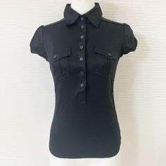 FRAGILE フラジール・光沢感ある半袖シャツ・ミリタリーテイストな胸ポケット