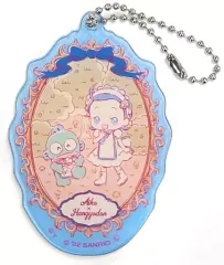 【中古】雑貨 妹尾あいこ＆ハンギョドン 「おジャ魔女どれみ×はぴだんぶい アクリルキーホルダー」 ローソンオリジナルグッズ