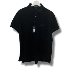 未使用品 タグ付き Polo by Ralph Lauren ポロバイラルフローレン 半袖ポロシャツ L ブラック 90s ヴィンテージ デッドストック CUSTOM FIT メンズ 夏 recollect有明ガーデン店 37 NO.00700T