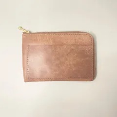 【☆】ファスナー式薄型ポーチ⑥ マヤベリー　ダークブラウン　(出品番号95)