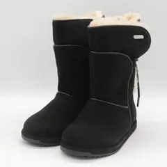 エミュー ブーツ 未使用 K12100 Airlie Black 靴 シューズ 黒 キッズ 女の子用 K10/15サイズ ブラック EMU Australiaのサムネイル