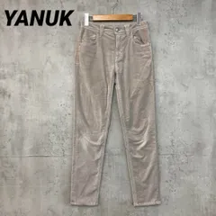 YANUK ヤヌーク ハイウエスト スリムテーパード デニムパンツ ★ ■■