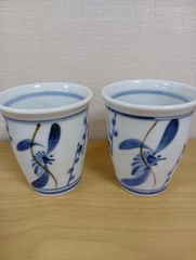 砥部焼　湯呑み2個セット