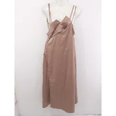 ◇ ◎ dazzlin ダズリン タグ付き キャミソール ロング ワンピース サイズF ブラウン系 レディース P  【中古】 【1208220002333】のサムネイル