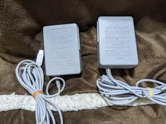 2個　美品　3DS ACアダプター WAP-002 充電器 純正品 ニンテンドー