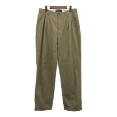 90年代 Polo by Ralph Lauren ポロ ラルフローレン HAMMOND PANT 2タック チノパンツ ポロチノ(メンズ W32 L32) 中古 古着 Q4101