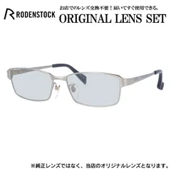 ローデンストック メガネフレーム RODENSTOCK ライトカラー メガネ フレーム R0001-B 54サイズ 眼鏡 伊達メガネ メンズ レディース (ライトスモーク)のサムネイル