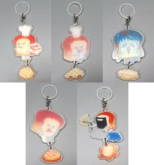 【中古】キーホルダー 全5種セット 「パンどろぼう めじるし2連チャーム」