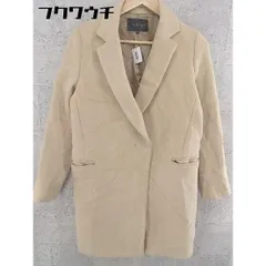 ■ INDIVI インディヴィ 長袖 チェスター コート サイズ38 ベージュ レディース 【中古】 【1102010010099】