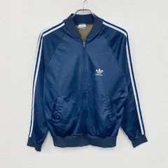 【希少極美品】80s adidas ATP USA製 紺白 M Vintage/Used】ADIDAS ATP TRACK JACKET 1980'S USA製 紺×白