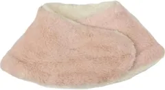 emptio エンプティオ モフモフ モコモコ マフラー ストール レディース プレゼント おしゃれ ネックウォーマー ボタン付き ショール 防寒 ブランケット ポンチョ エスニック ファー ギフト(シープタッチピンク,  Free Size)