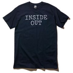 INSIDE OUT ハードコア パンク 新品・正規品 Tシャツ 黒 Logo-Black