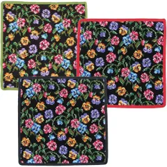 【匿名配送】新品未使用　複数購入OK　フェイラー　FEILER　タオルハンカチ　25cm×25cm　ファティマプティ FATIMA PETITE　グリーン レッド ブラック  プレゼント　母の日　ミニタオル　ドイツ製　クリスマス　ホワイトデー　お年玉