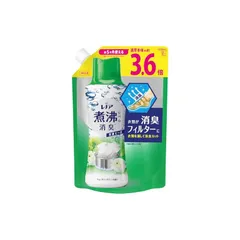 レノア 超消臭 煮沸レベル消臭 抗菌ビーズ ウォータリーグリーン 詰め替え 大容量 1,500mL 0